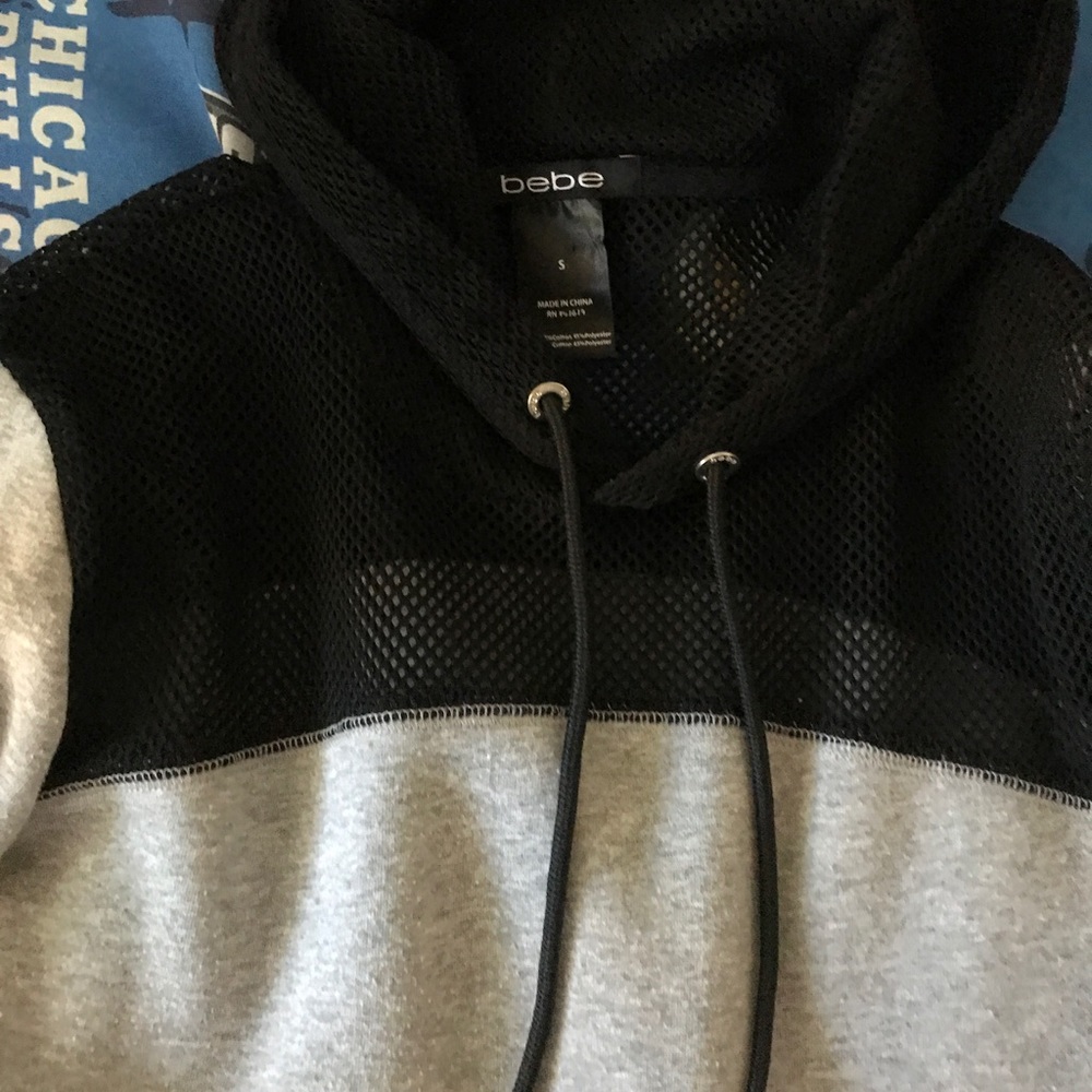 Bebe pullover Mesh (Net)Hoodie - Picture 6 of 8